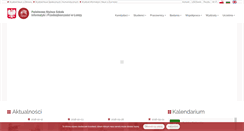 Desktop Screenshot of ia.pwsip.edu.pl