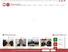 Tablet Screenshot of ia.pwsip.edu.pl